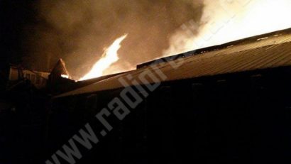 Incendiu în Bocşa