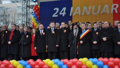 Ceremoniile dedicate Unirii la Iaşi