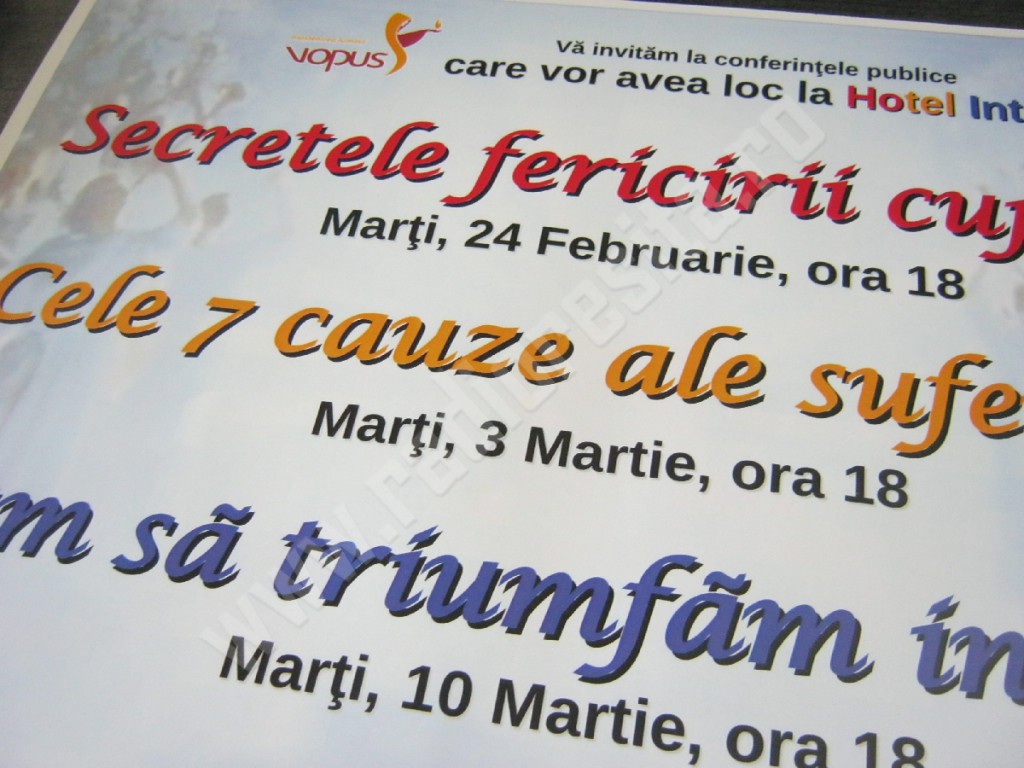 Afis conferinta