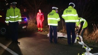 Tragedie la Obreja! Un bărbat a fost accidentat mortal