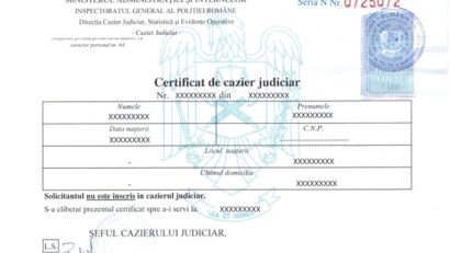 Pentru a limita riscul de răspândire a SARS CoV-2, Serviciul pentru eliberarea cazierului judiciar din Timişoara, va funcţiona şi în zilele de sâmbătă