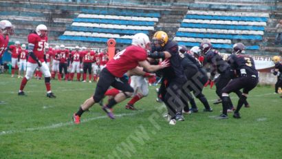 [Foto/audio] Reșița Locomotives – Cluj Crusaders 0-52, în CNFA 2015