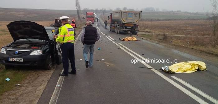 [VIDEO] Tragedie pe şoseaua Timişoara-Lugoj