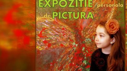 Prima expoziţie personală de pictură a micuţei Maia Truţulescu