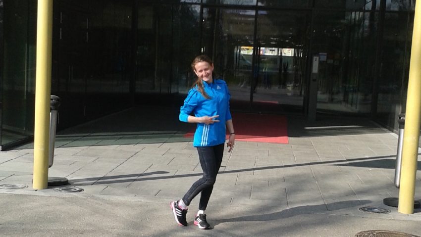 [Foto] Liliana Danci va alerga la Maratonul de la Viena