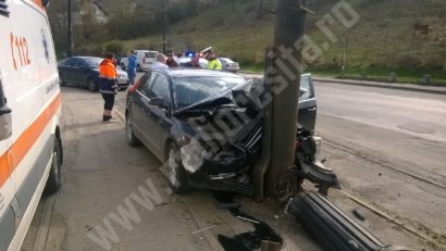 [FOTO] Deputatul Ion Mocioalcă implicat într-un accident rutier