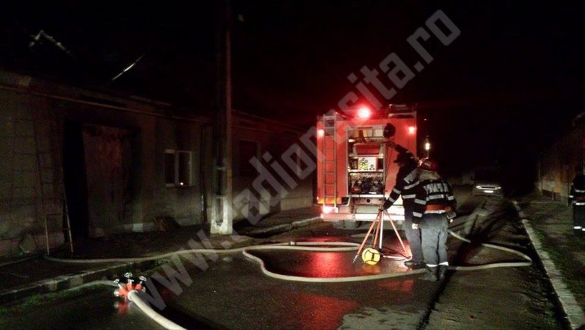 Incendiu suspect în Timiș