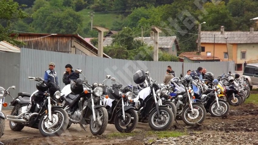 Parada motocicletelor la Reșița