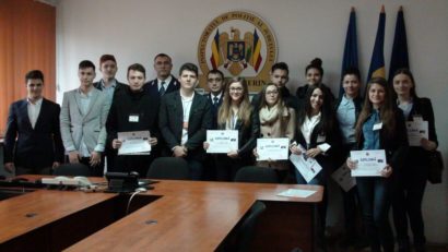 [FOTO] “Job Shadow Day” la Inspectoratul de Poliţie Judeţean Caraş-Severin