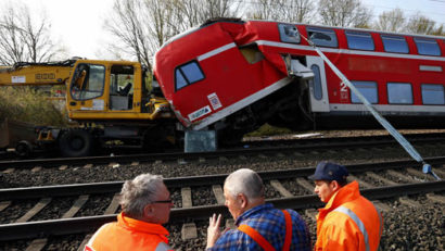 Accident feroviar în Germania