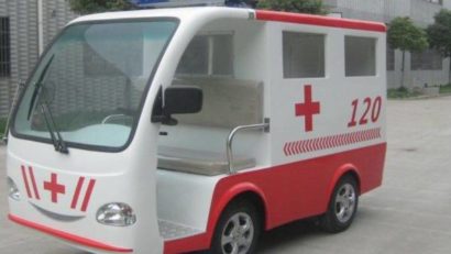 Prima ambulanţă electrică la spitalul din Lugoj