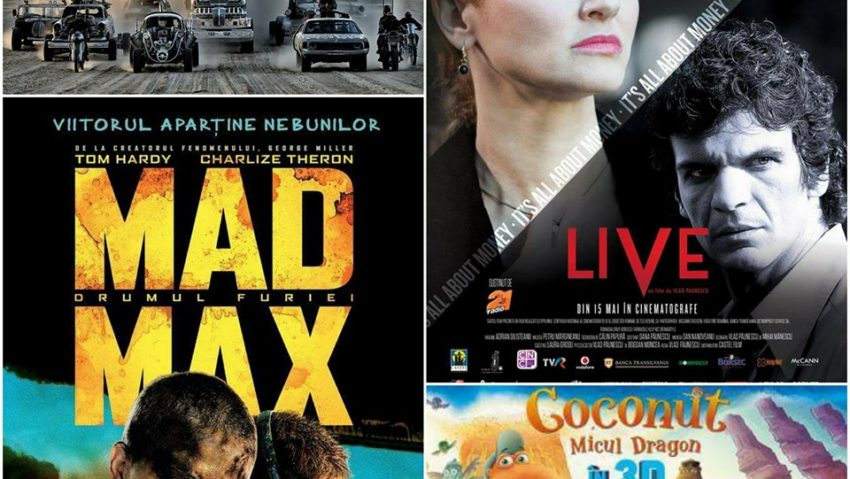 „Mad Max: Fury Road” din 14 mai la cinematograful Dacia