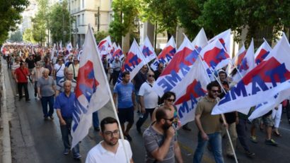 Ziua Internaţională a Muncii sărbătorită cu proteste în Grecia