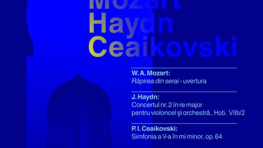 Orchestra Naţională Radio la final de stagiune – Mozart, Haydn şi Ceaikovski, cu dirijorul Vladimir Lungu şi violoncelistul Răzvan Suma