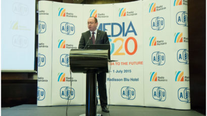 Ministrul de externe, Bogdan Aurescu, la deschiderea „Media 2020”