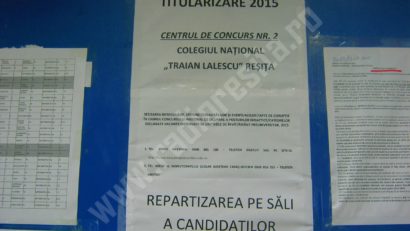 [FOTO] Titularizare 2015: profesorii au susţinut, astăzi, proba scrisă