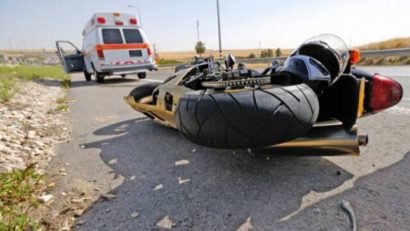 Motociclist accidentat grav