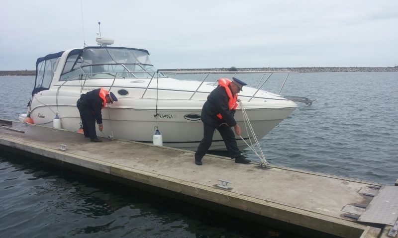 Un yacht s-a scufundat în portul Tomis din Constanţa