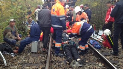 Accident grav la Caransebeş: un tânăr a fost lovit de un tren de marfă