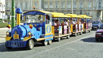 Program special pentru trenuleţul turistic din Arad