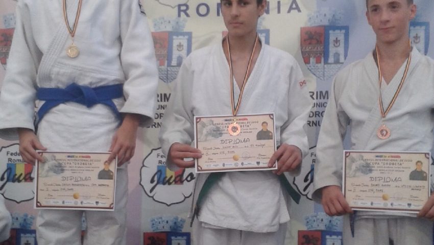 Judoka Alexandru Chicin, din Caransebeş, a cucerit două medalii la Cupa Drobeta