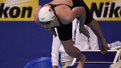 La 18 ani, Katie Ledecky a stabilit astăzi al optulea său record mondial