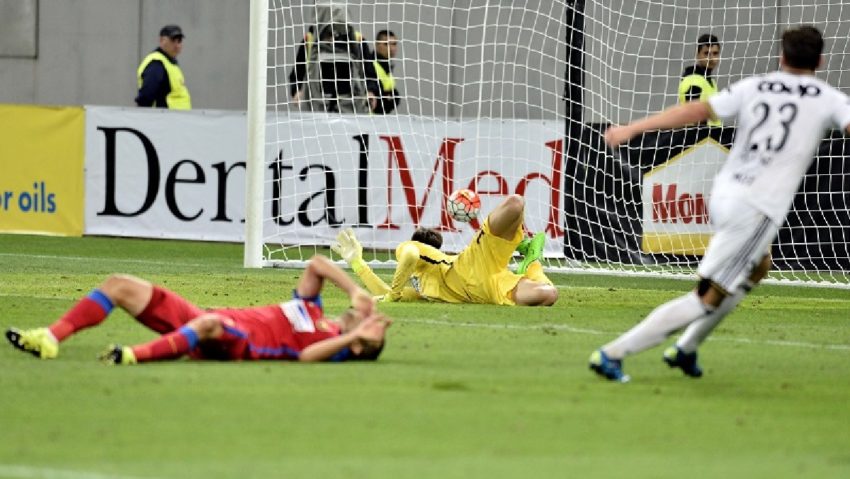 Steaua are şanse mici de calificare în grupele Europa League, după ce a fost învinsă cu 3-0 de Rosenborg