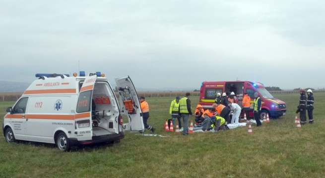 Un avion a căzut peste Cerna-Sat!