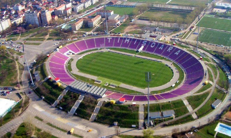 Amenajări în zona stadionului Dan Păltinișanu