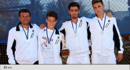 Echipa națională masculină de tenis a României U 18, vicecampioană europeană