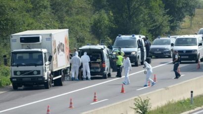 50 de imigranţi morţi au fost găsiţi într-un camion în Austria