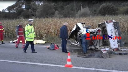 [VIDEO] Carnagiu între Domaşnea şi Teregova. Patru persoane şi-au pierdut viaţa