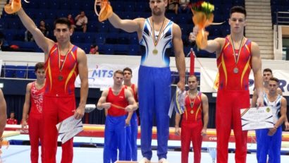 Gimnastul Cristian Băţagă este campion naţional la individual compus