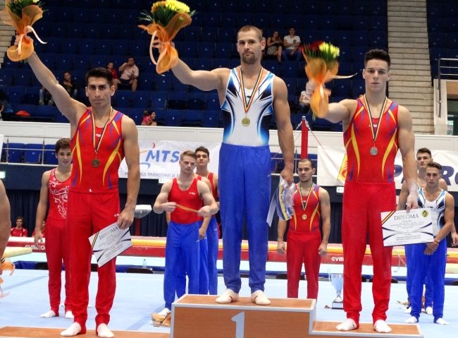 Gimnastul Cristian Băţagă este campion naţional la individual compus