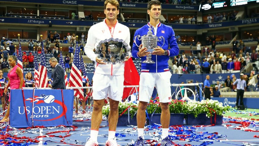 Novak Djokovic l-a învins pe Roger Federer în finala de la US Open