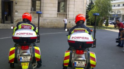 Escadrilă de motociclete SMURD pentru intervenții