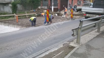 Trafic restricţionat în Hunedoara