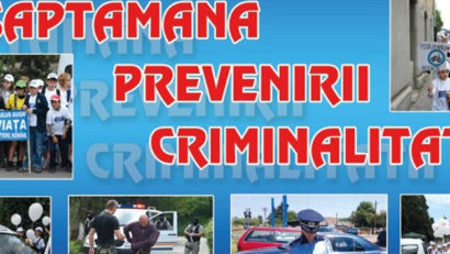 Poliţia e cu noi! „Săptămâna prevenirii criminalităţii”, în judeţul Caraş-Severin