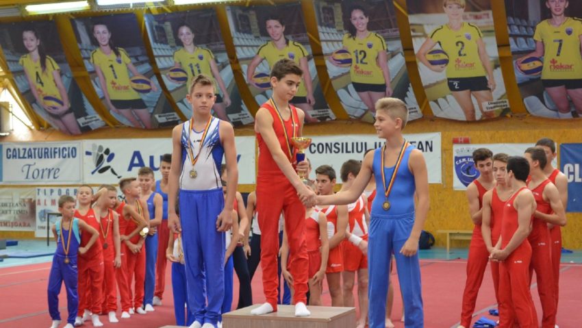 12 medalii pentru gimnaştii reşiţeni la Cupa DKMT de la Lugoj