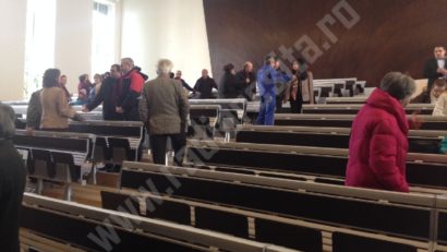 [FOTO-AUDIO] Sindicaliştii UEM Reşiţa ameninţă cu îngheţarea anului universitar