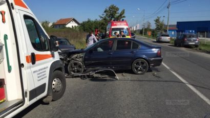 [FOTO] Victimă nevinovată, într-un accident rutier în Timişoara