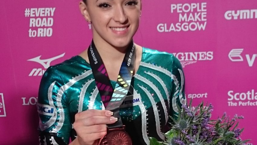 [FOTO] Larisa Iordache, bronz la individual compus la Campionatele Mondiale de gimnastică artistică