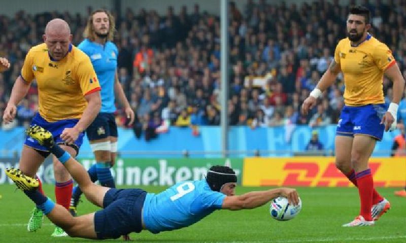 România a pierdut meciul cu Italia la Cupa Mondială de rugby