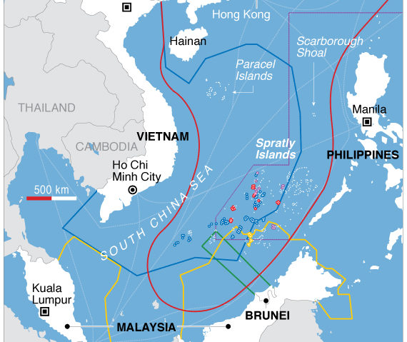 China, putere navală în Pacific