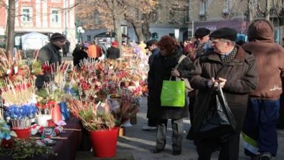 Beţele Moşului împrăştiate în Timişoara