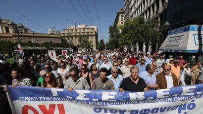 Noiembrie – luna grevelor în Grecia. Se protestează împotriva măsurilor de austeritate