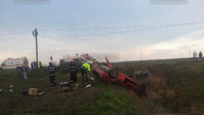 [FOTO] Accident mortal la ieșire din Periam