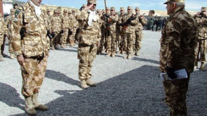 Militar român rănit în Afganistan