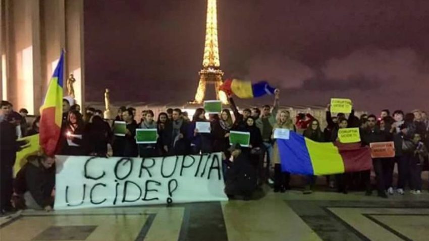 Românii din diaspora se alătură protestatarilor din ţară