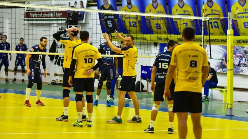 AS Volei Club Caransebeş rămâne pe locul doi în primul eşalon